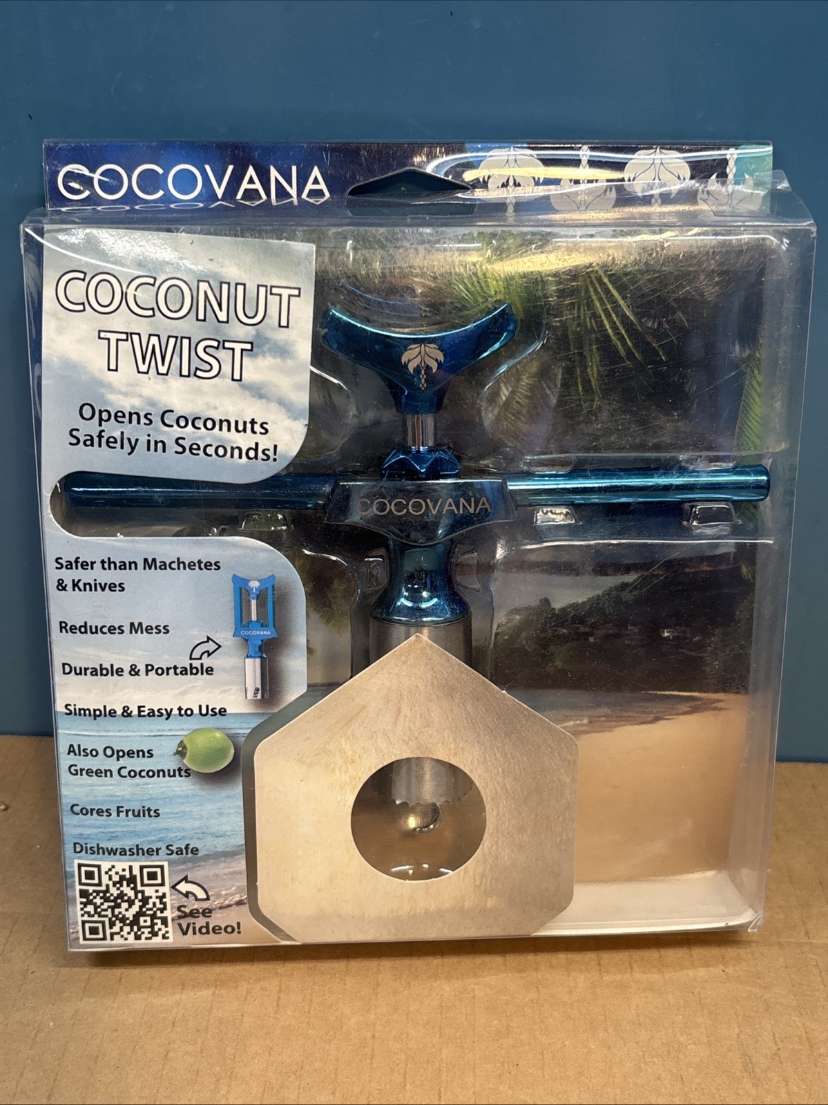 Cocovana Coconut Opening Tool/Fruit Corer For Green Coconut Or Young Thai gallery