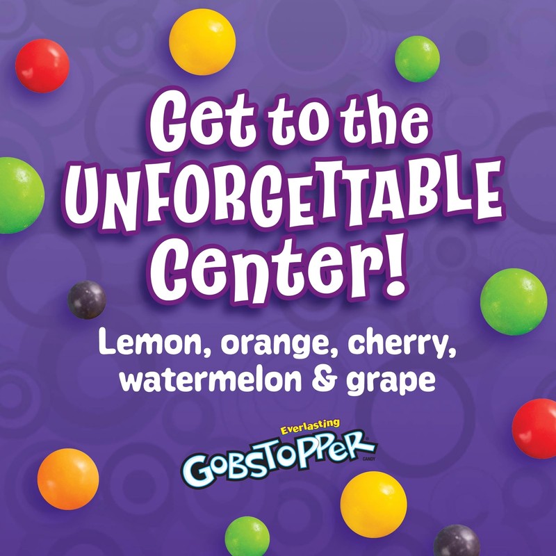 Everlasting Gobstopper Candy Jawbreaker Candy 5 oz 12 ct gallery
