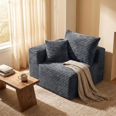 Grey courtyard modular compressed sofa – suitable for living room and bedroom