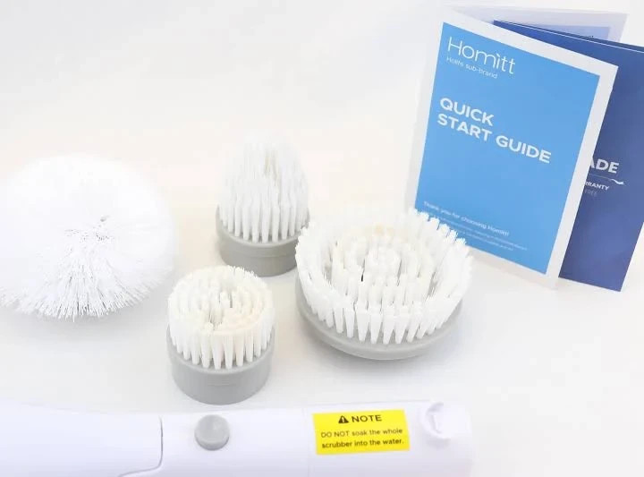 Homitt Electric Spin Scrubber Power Brush, Cordless Floor Scrubber HM115D gallery