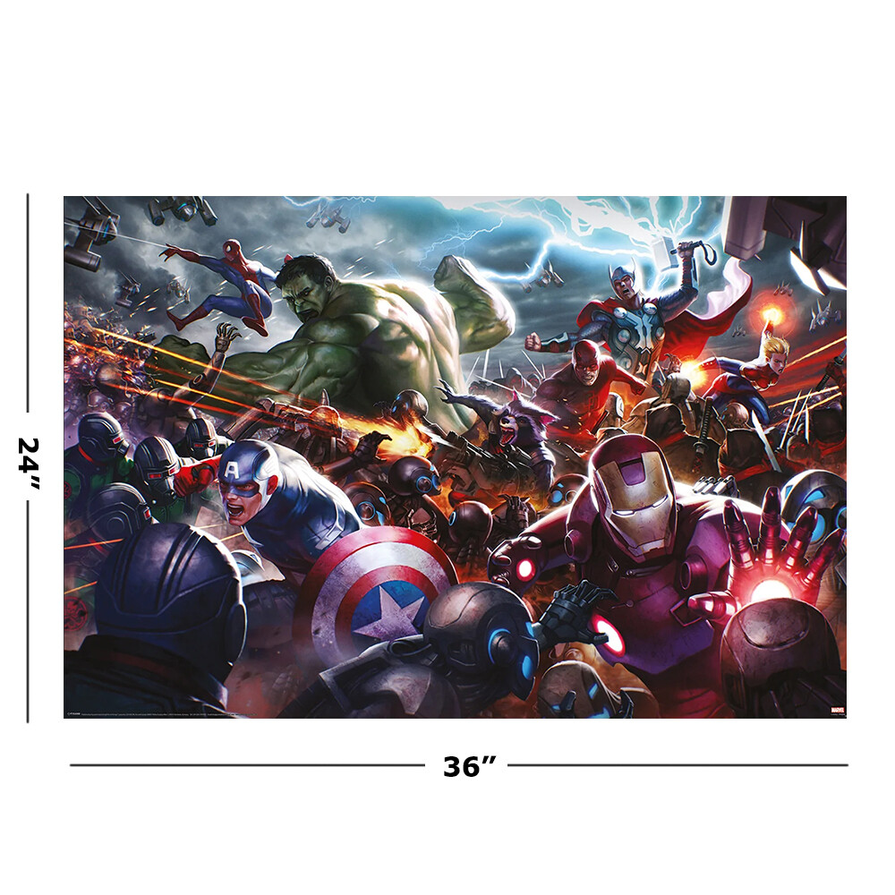 Marvel Heroes Assault - Comic Poster (Future Fight - Iron Man, Spider-Man..) gallery