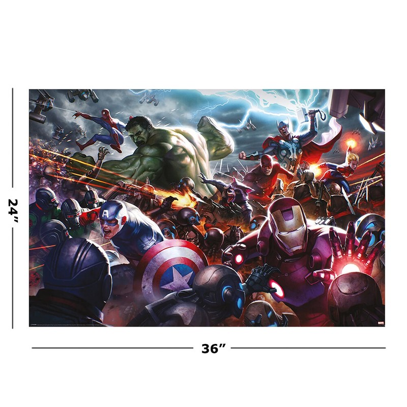 Marvel Heroes Assault - Comic Poster (Future Fight - Iron Man, Spider-Man..) gallery