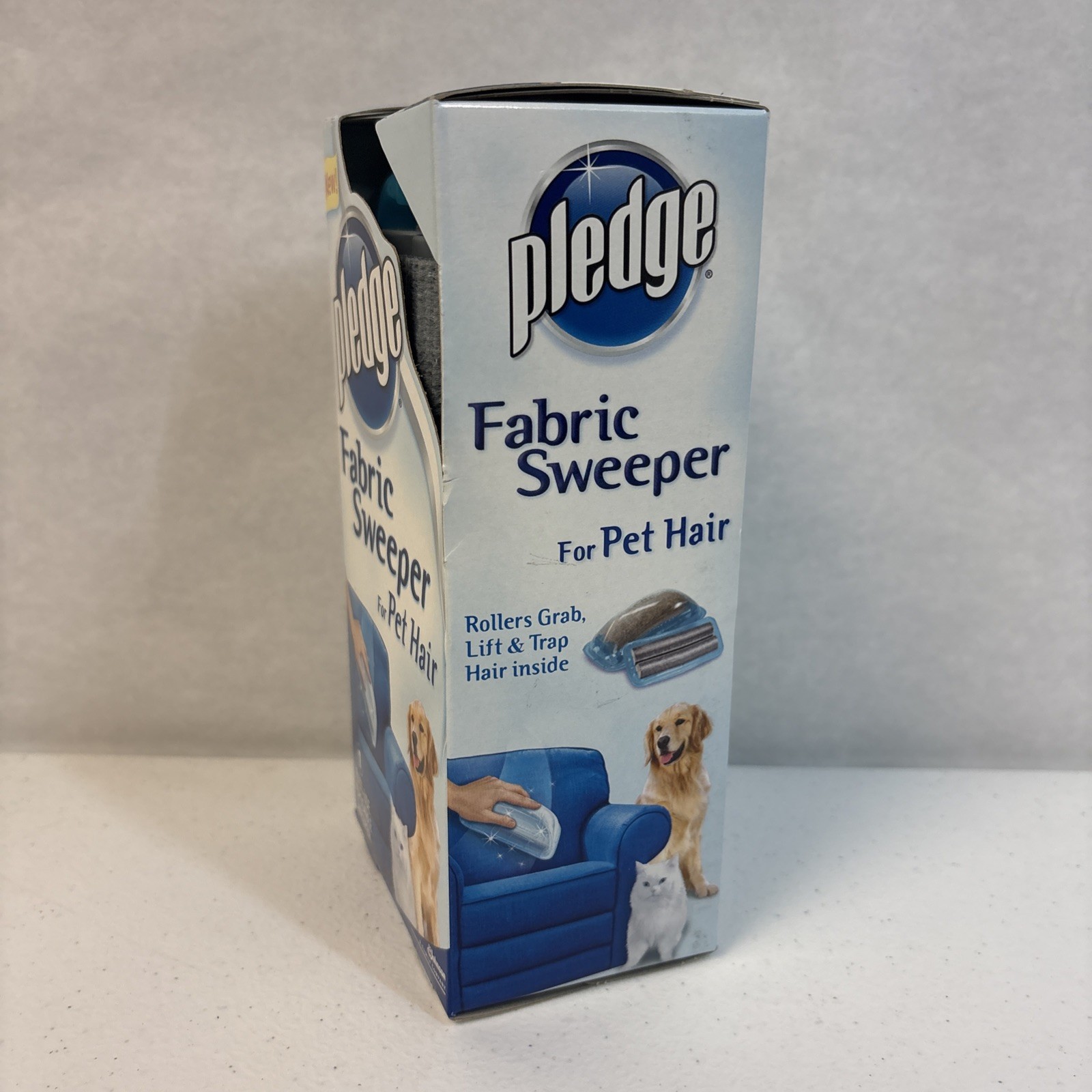 Pledge Fabric Sweeper For Pet Hair Roller Discontinued 2008 New & Sealed gallery
