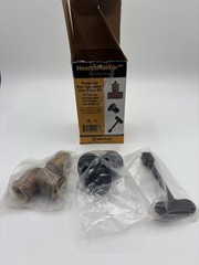 HearthMaster Pro Flex Fireplace Straight Valve Brushed Nickel Kit – PF-954-NIC