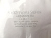 French Vanilla SUPREME Cappuccino Mix (2 lb Pouch) BBD: 04/09/2027 gallery