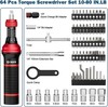 VANPO Torque Screwdriver Set 64 Pcs 10-80 in-lb gallery