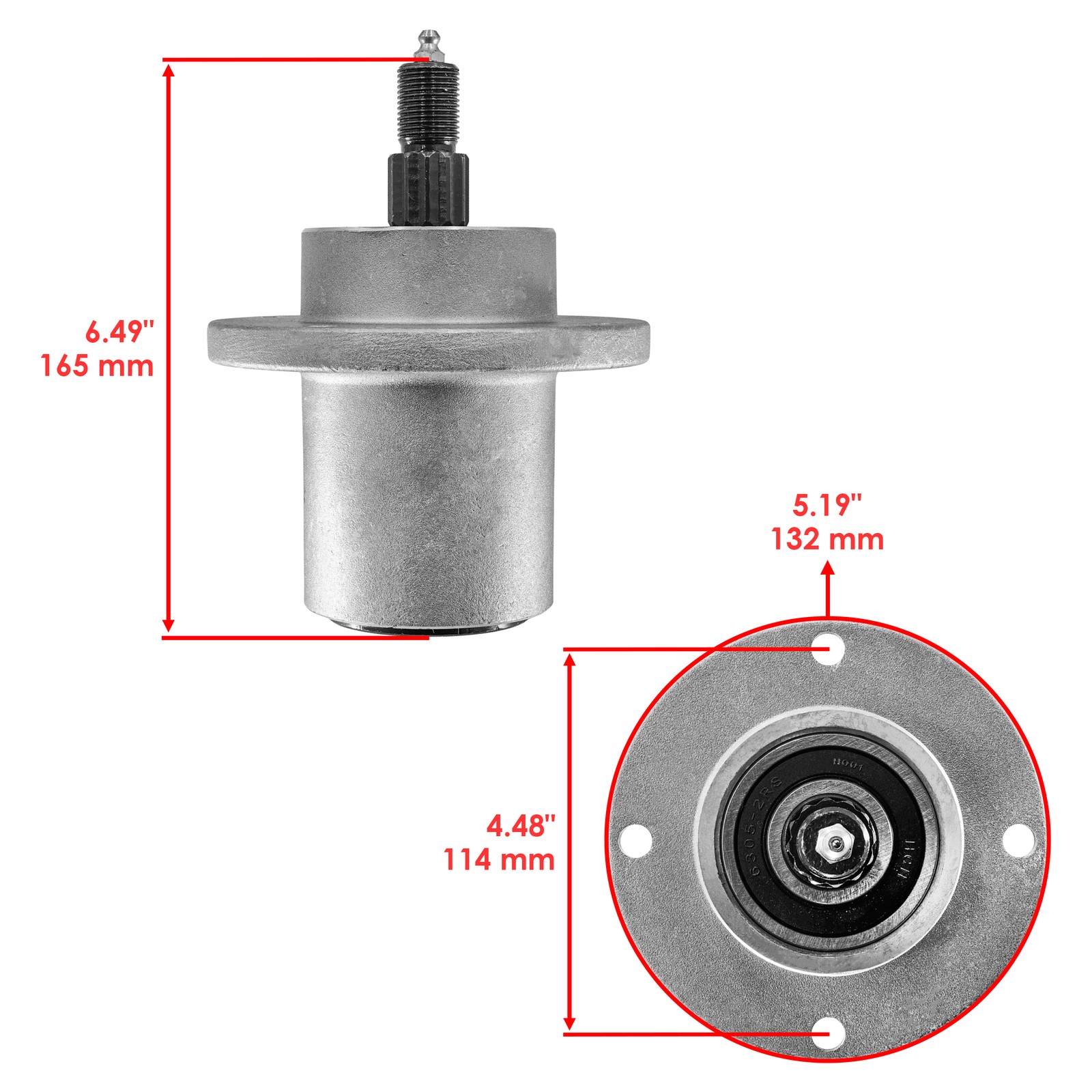 52" 61" 72" Deck Spindles For Encore Prowler Midcut Zero Turn Mower 583106 9750 gallery