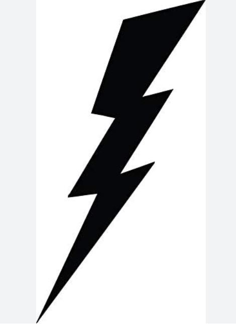 Lightning Bolt Sticker Decal *Multiple Sizes*FREE SHIP! gallery