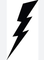 Lightning Bolt Sticker Decal *Multiple Sizes*FREE SHIP!