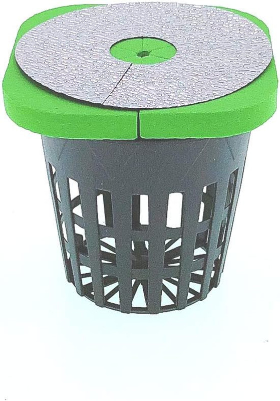 2-Layered Clone Collars W 2 in Net Pots & Reflective Lids, Replacement for 24-Si gallery