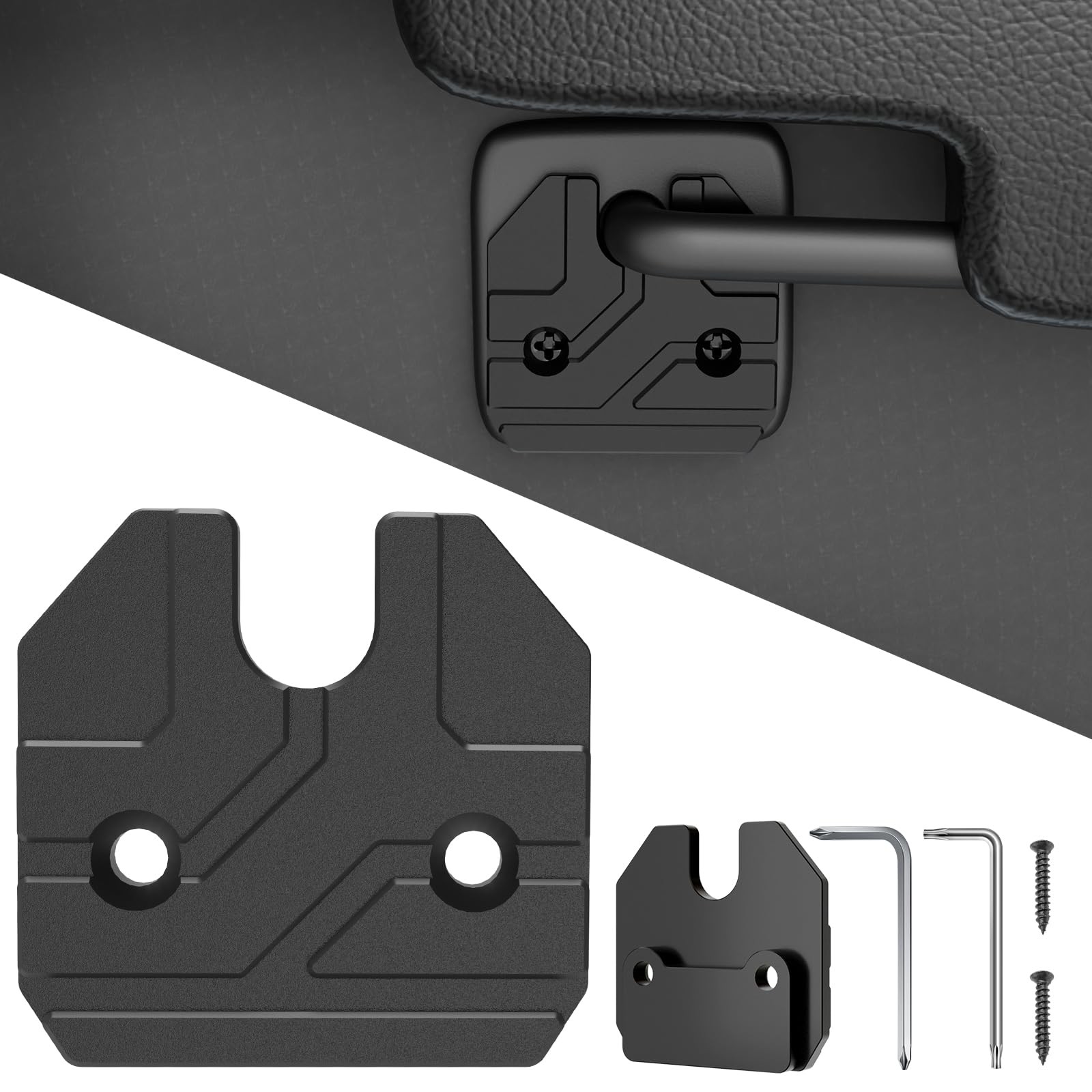 Dodge RAM 1500 Sun Visor Repair Kit 2019-2023 1 Pack Black Clip gallery
