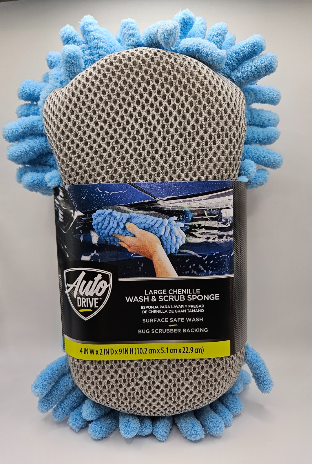 Auto Drive Large Chenille Wash & Scrub Sponge gallery
