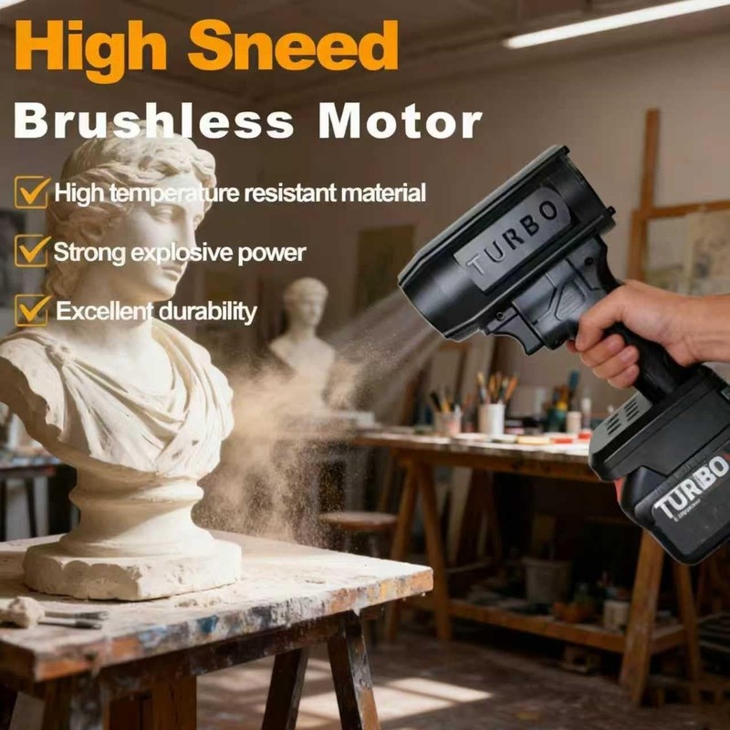 High-Speed 200 MPH Leaf Blower - Lightweight & Turbo Mode for Quick Cleanups gallery