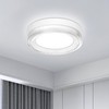 Flush Mount LED Ceiling Light 24W/36W/48W Bedroom Lights IP44 Waterproof 6500K gallery