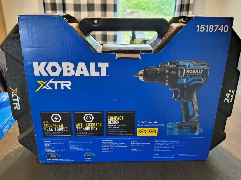 Kobalt XTR 24-Volt Max Brushless Drill/Driver Kit (1-Battery Included) gallery