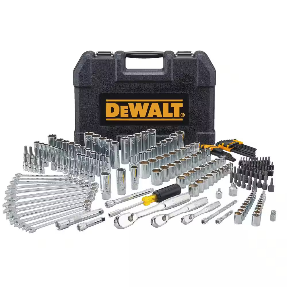 Dewalt Mechanics Tool Set (247-Piece) Case Socket Wrenches Ratchet Drive Tough gallery