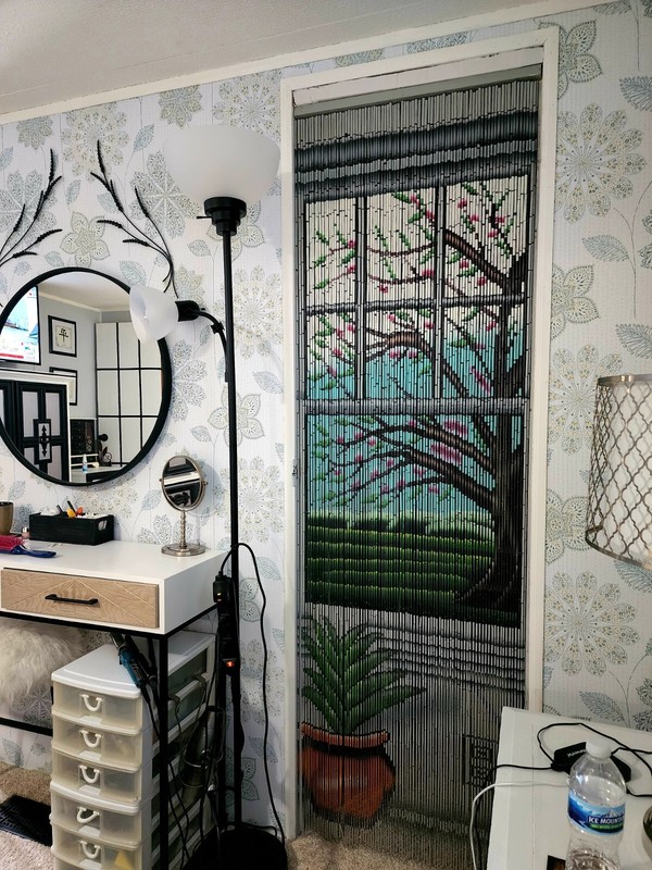 ABeadedCurtain - Window View Beaded Curtain 125 Strands (+Hanging Hardware) gallery