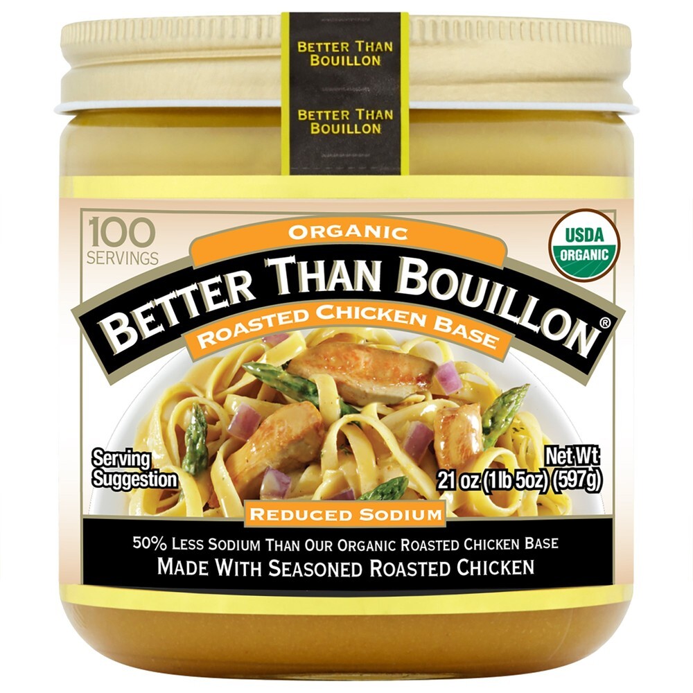 3 Packs Better Than Bouillon Organic Roasted Chicken Base Bouillon 21 oz Each gallery