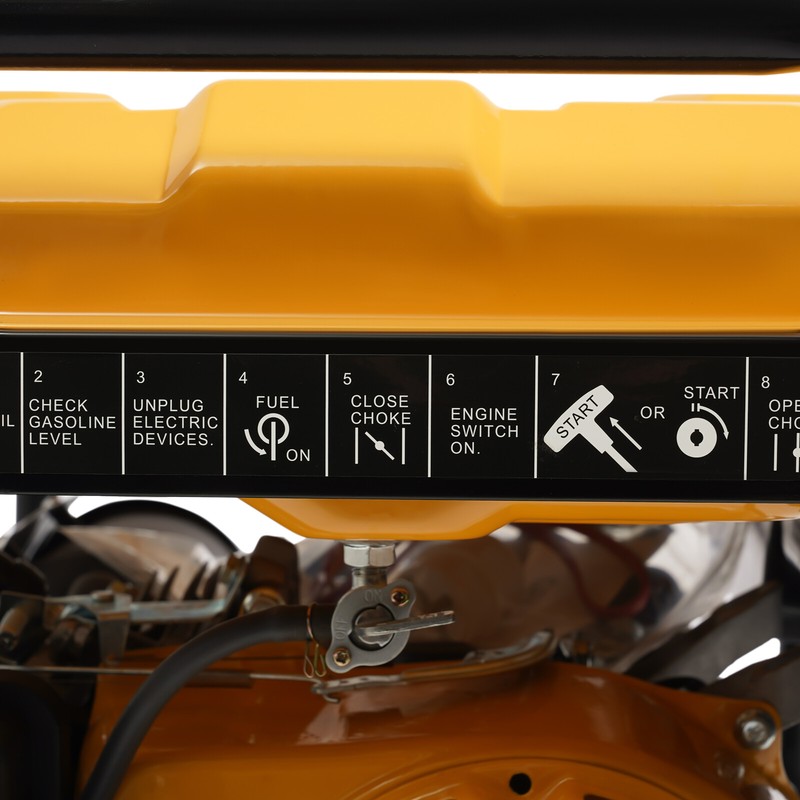 220V 4-Stroke Gasoline Generator Single Cylinder Portable Power Generator 6.5HP gallery