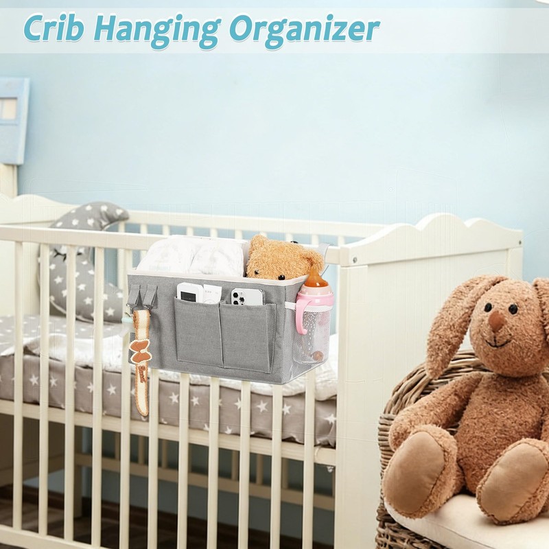 Loghot Bedside Caddy/Bedside Storage Bag Hanging Organizer for Bunk and Hospi... gallery