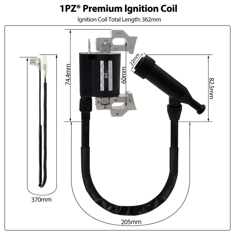 Ignition Coil + Spark Plug For 4HP 5.5HP 6.5HP 212CC Engine Generator Lawn Mower gallery