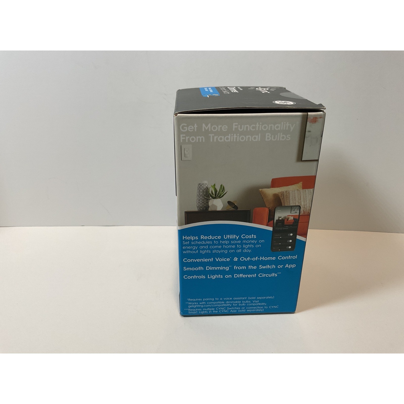 GE Cync Neutral Wire Dimmer Smart Switch Wi-Fi No Hub Voice Control Google Alexa gallery
