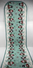 Moda Christmas Table Runner Classic Retro Holiday Snowy Snowman 16 X 54 in.