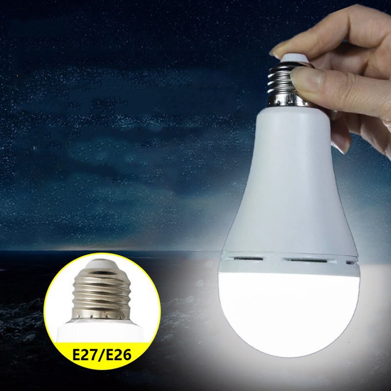 8-20Pack Rechargeable Emergency Light Bulb 60W Equivalent 1200mAh Battery Backup gallery