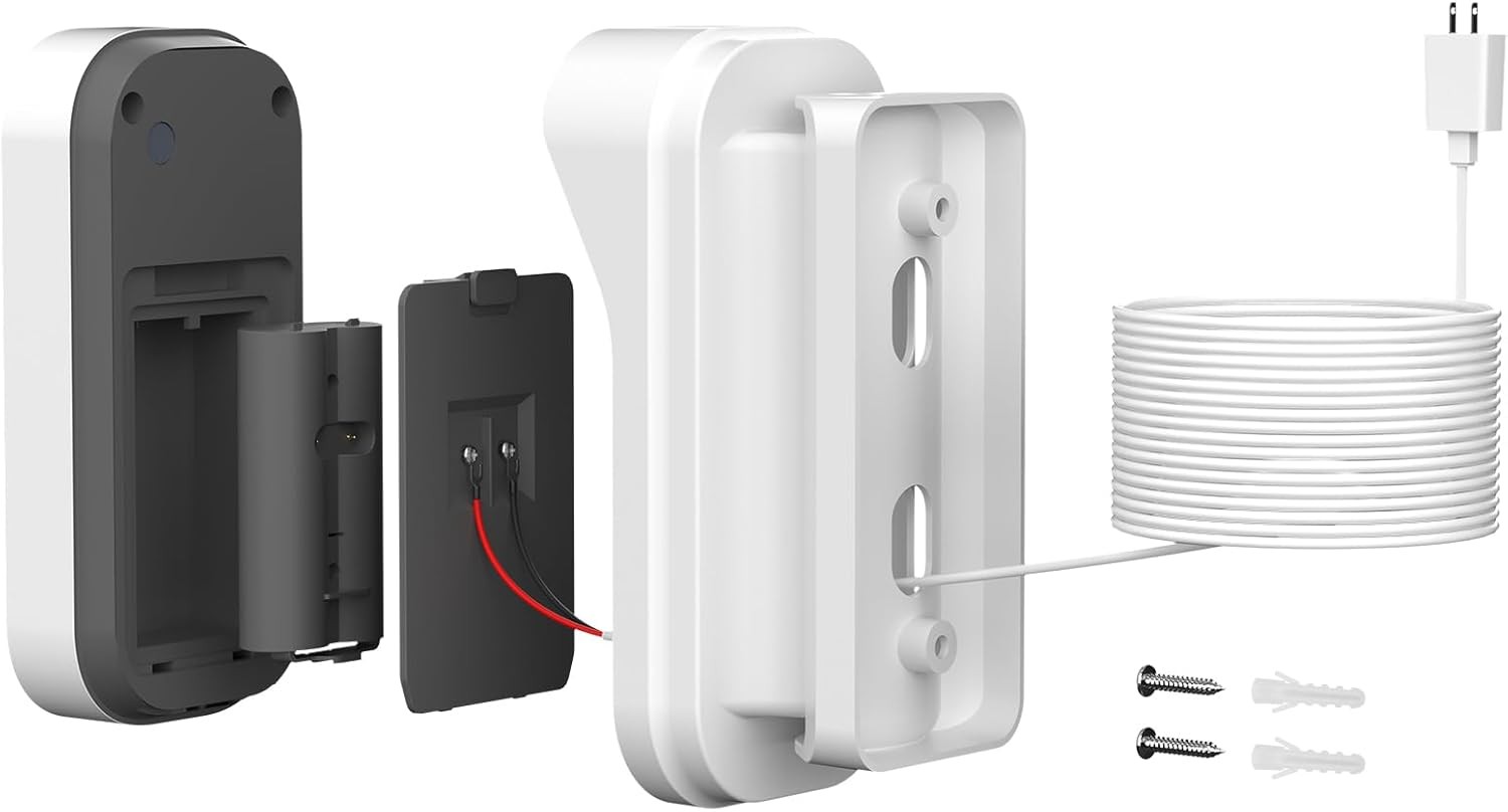 20FT/6M Power Adapter Kit for Myq Smart Garage Video Keypad,Weatherproof Chargin gallery