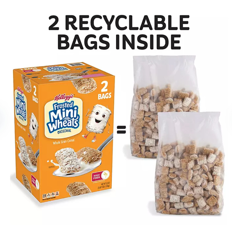 Frosted Mini Wheats (55 oz., 2 pk.) gallery