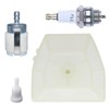 Air Filter For Echo CS-590 CS-600P CS-620 Chainsaw Fuel Filter Spark Plug 90167Y gallery