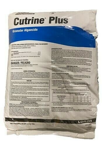 Cutrine Plus Granular, 3.7% Copper - 30 Pounds by Applied BioChemists