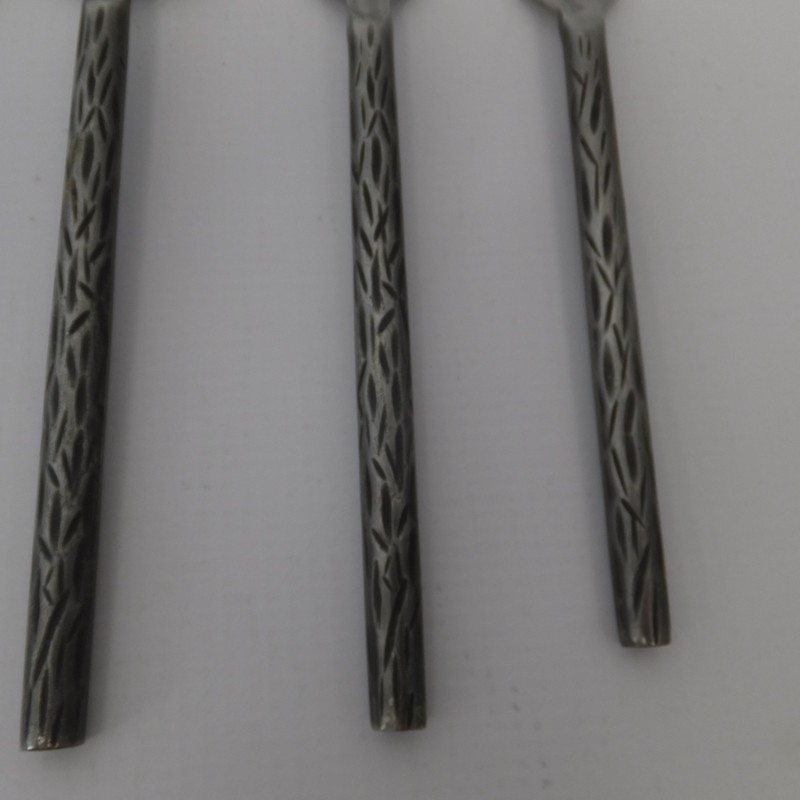 8 Pc Set Home Flatware Round Handle Rustic Replacement Pieces gallery