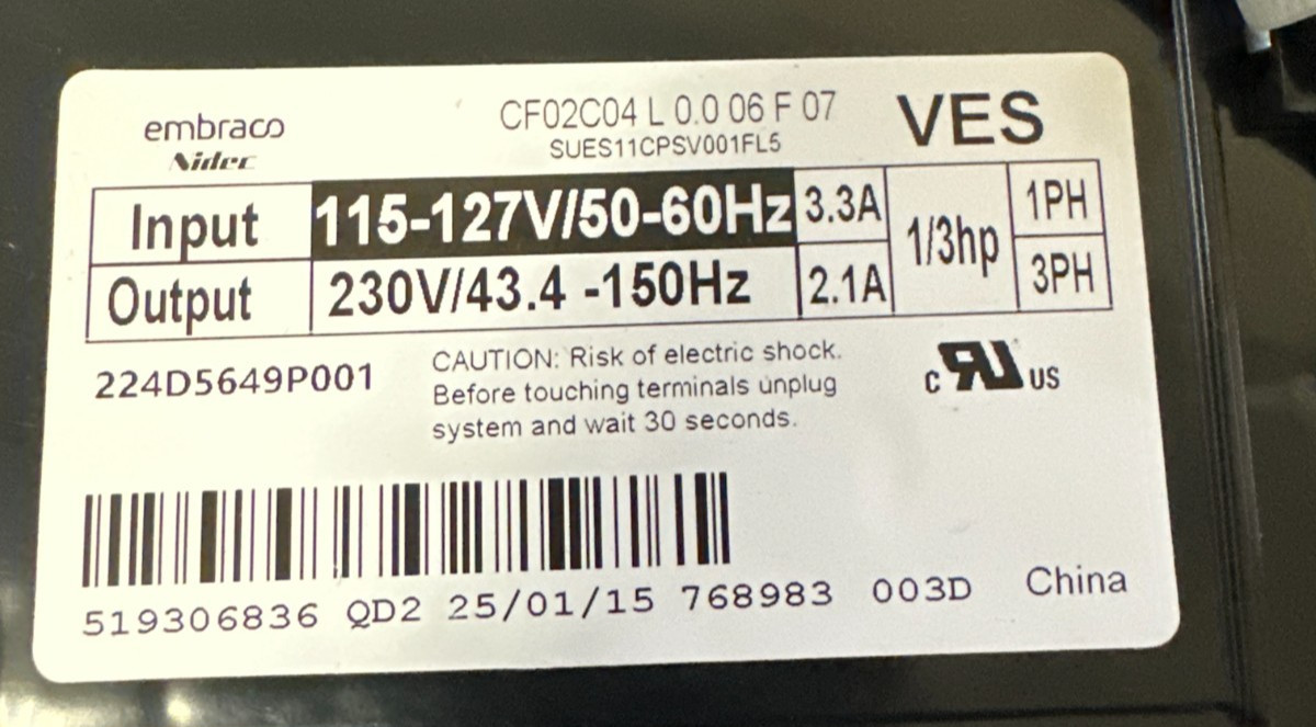 Compressor BPM 224D5649P001 FREE SHIPPING Z79 gallery