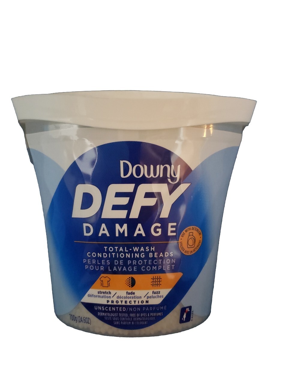 Downy Defy Damage Total Wash Conditioning Beads Unscented 24.6 Oz NEW gallery