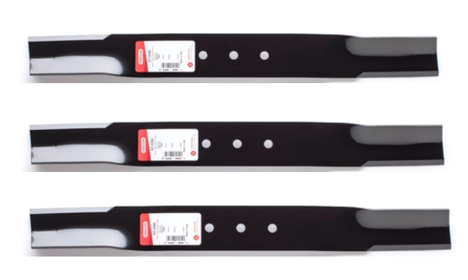 60" Cut Replacement Mulching Mower Blades Swisher T-60, Oregon 91-050 (3)