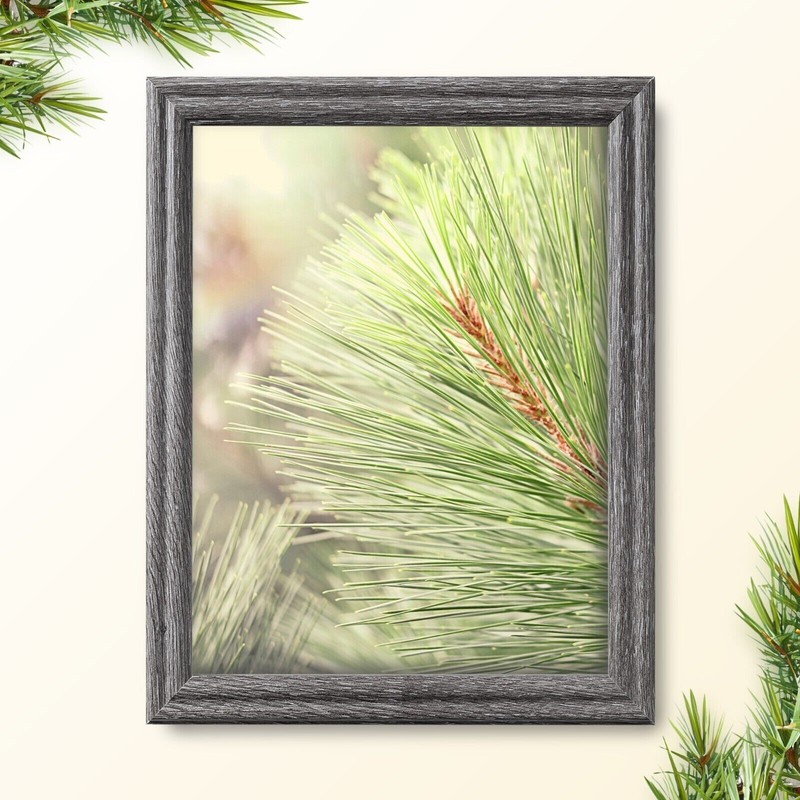 US ART Frames .75" Rustic Barnwood Grey Solid Wood Picture Poster Frames S-A gallery