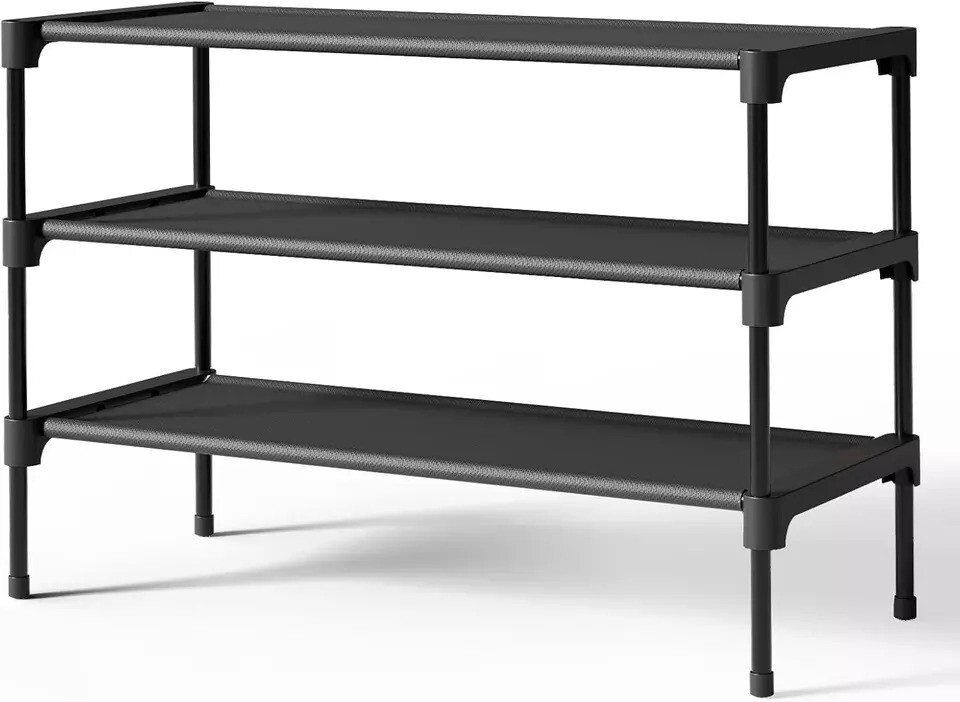 Shoe Rack - Premium Non-Woven Shoe Rack Shelf, Shoe Organizer for Closet, Entryw gallery