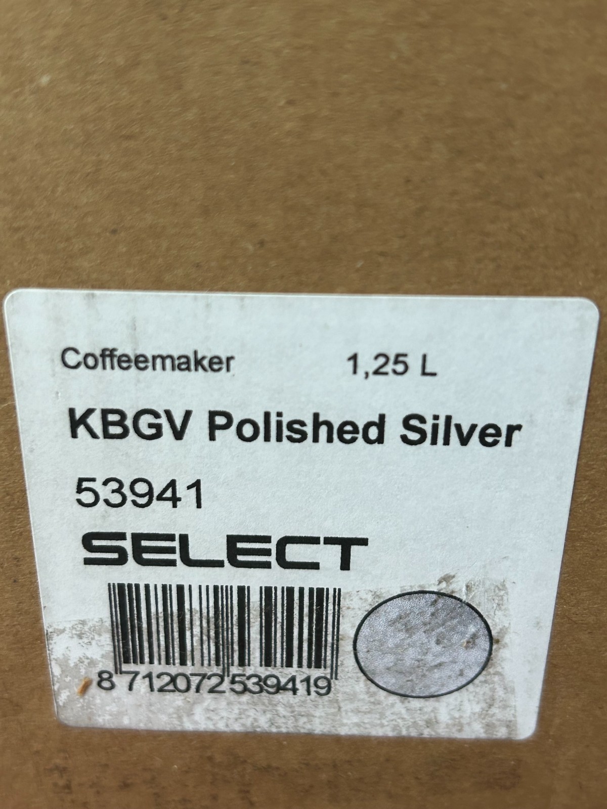 Technivorm Moccamaster 53941 KBGV Select 10 Cup Coffee Maker, Polished Silver, gallery