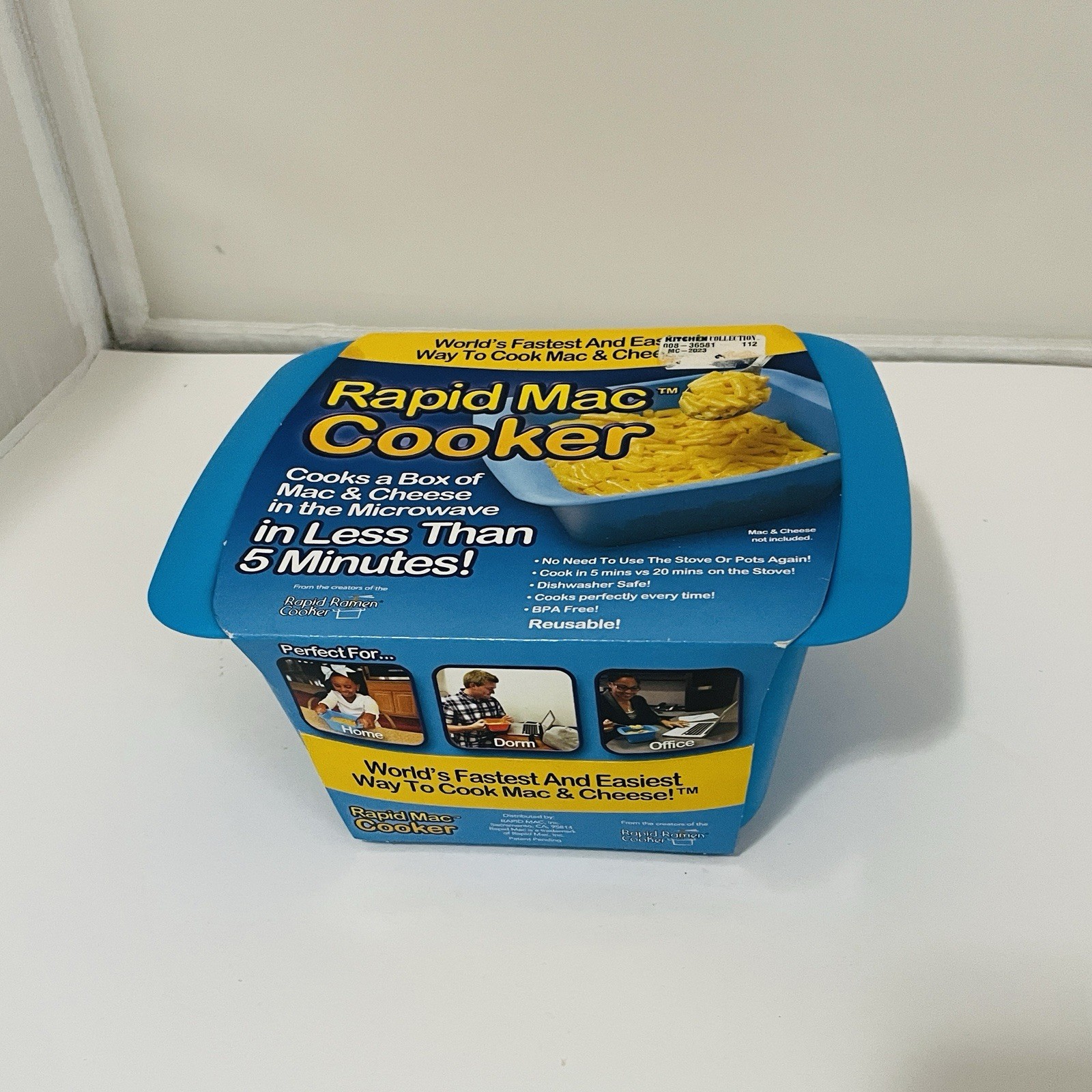 AS SEEN ON TV Rapid Mac Cooker Microwave Macaroni & Cheese in Under 5 Minutes gallery