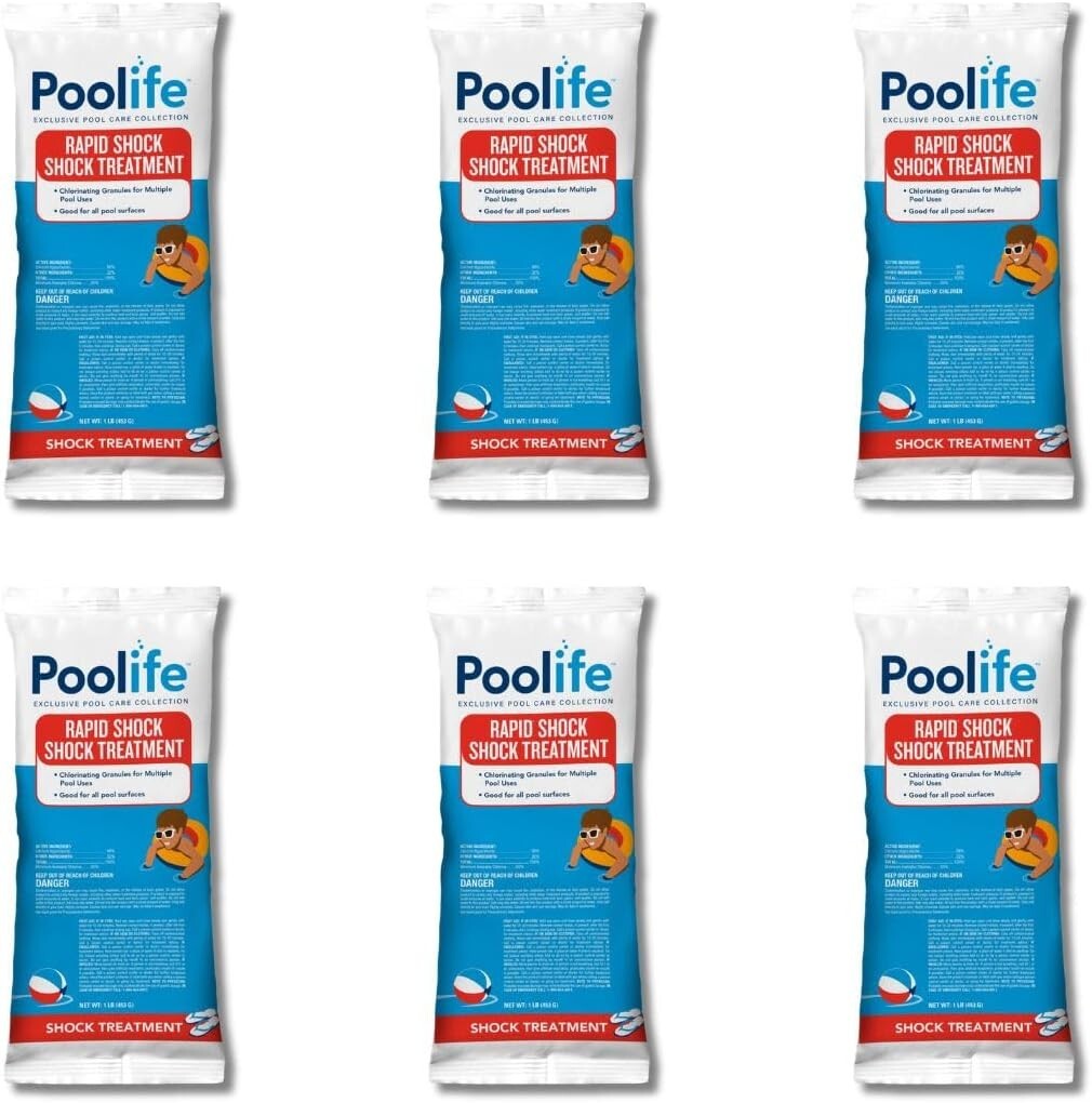 Poolife RapidShock 68% Chlorine Pool Shock 1 lb Bag EPA : 1258-913 gallery