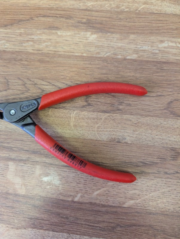 KNIPEX 49 41 A01 Precision Circlip Pliers, 3 - 10mm, Made in Germany Never Used gallery