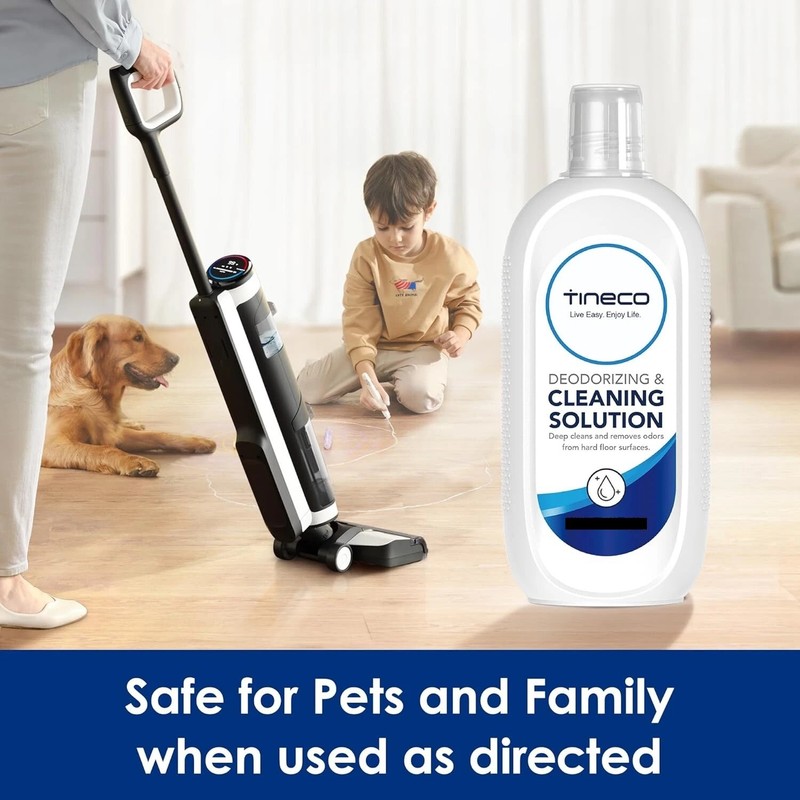 TINECO DEODORIZING & CLEANING SOLUTION, 16.9Fl Oz X 2 And Get One Free 9.5Fl Oz gallery