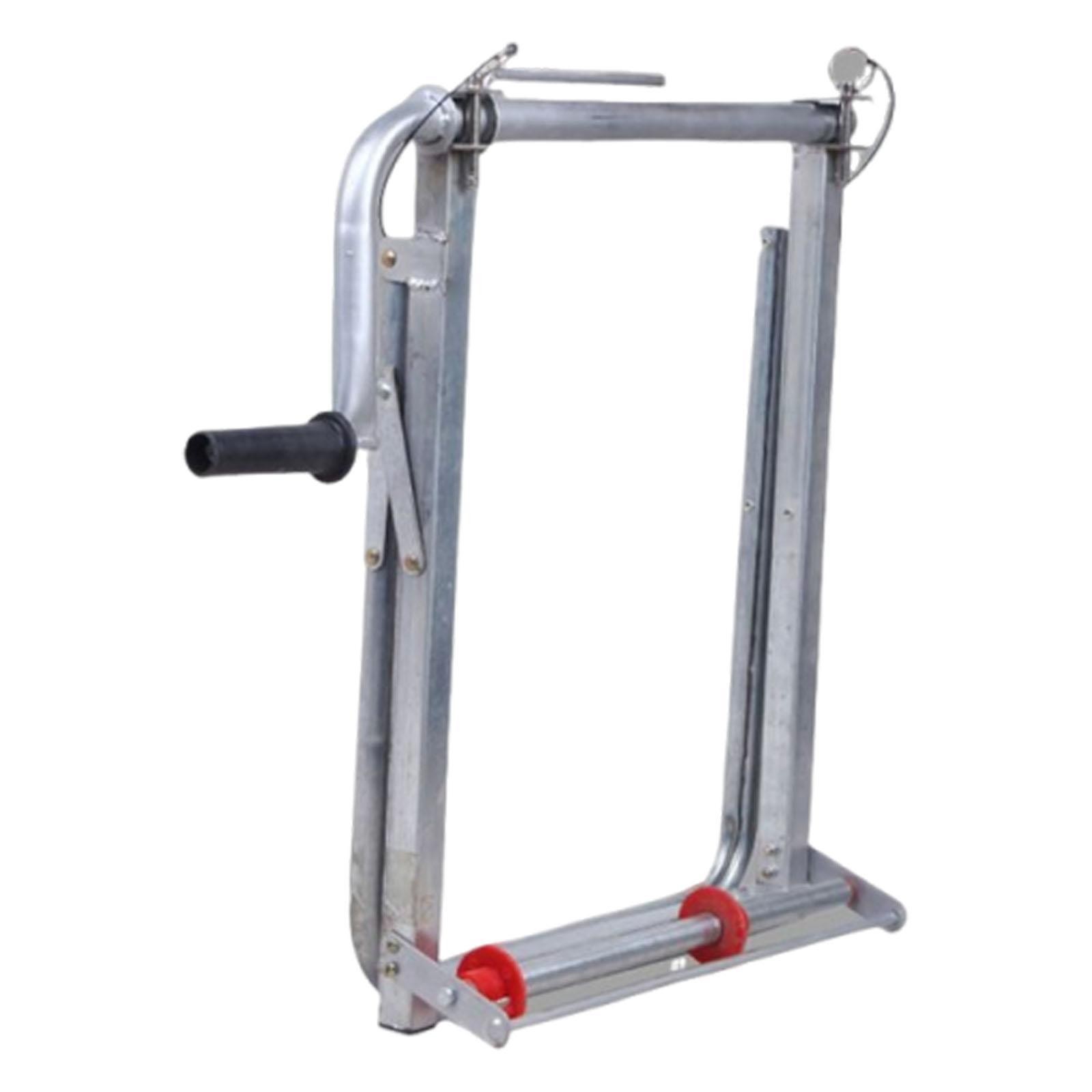 Flat Water Hose Reel Winding Tool Heavy Duty Holds up to 100M Fire Hose gallery