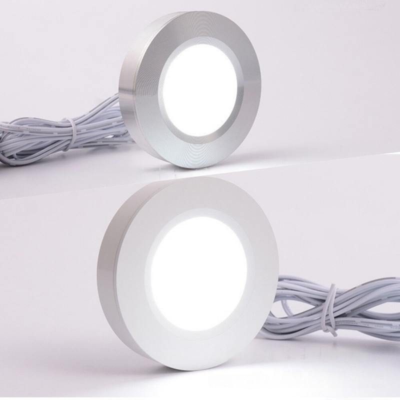 12V 3W Surface Mounted Recessed Panel Led Light Downlights Ceiling Aluminum Slim gallery