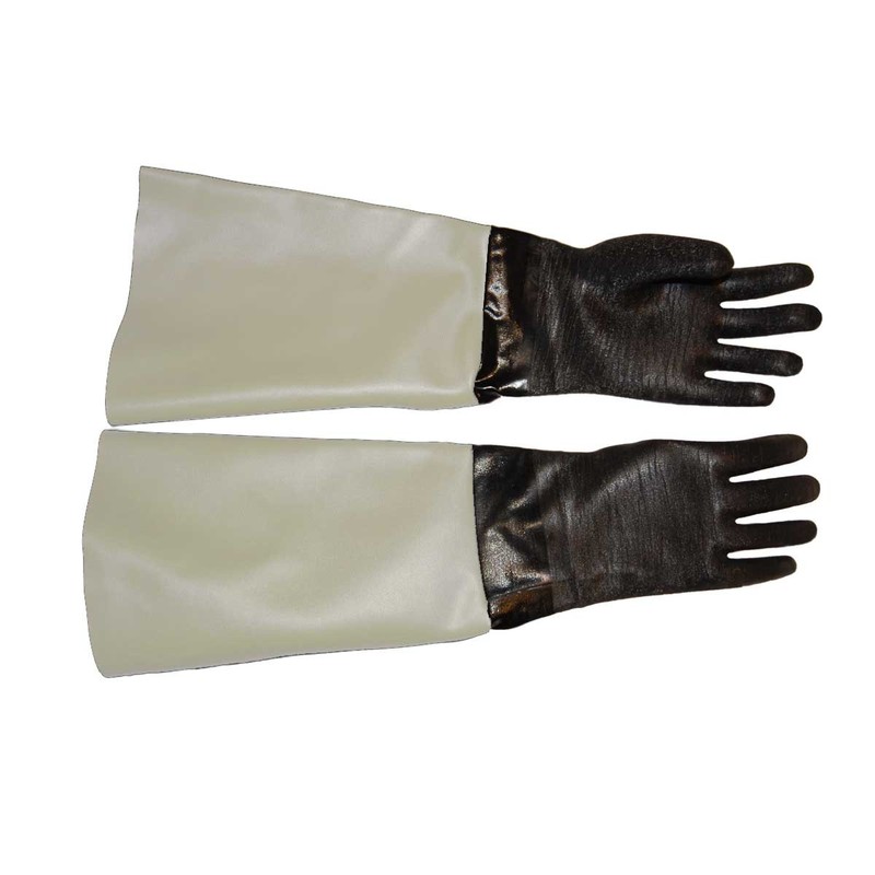 GLOVES for Sandblaster Blast Cabinet - 9" x 28" - Made in USA HEAVY DUTY gallery