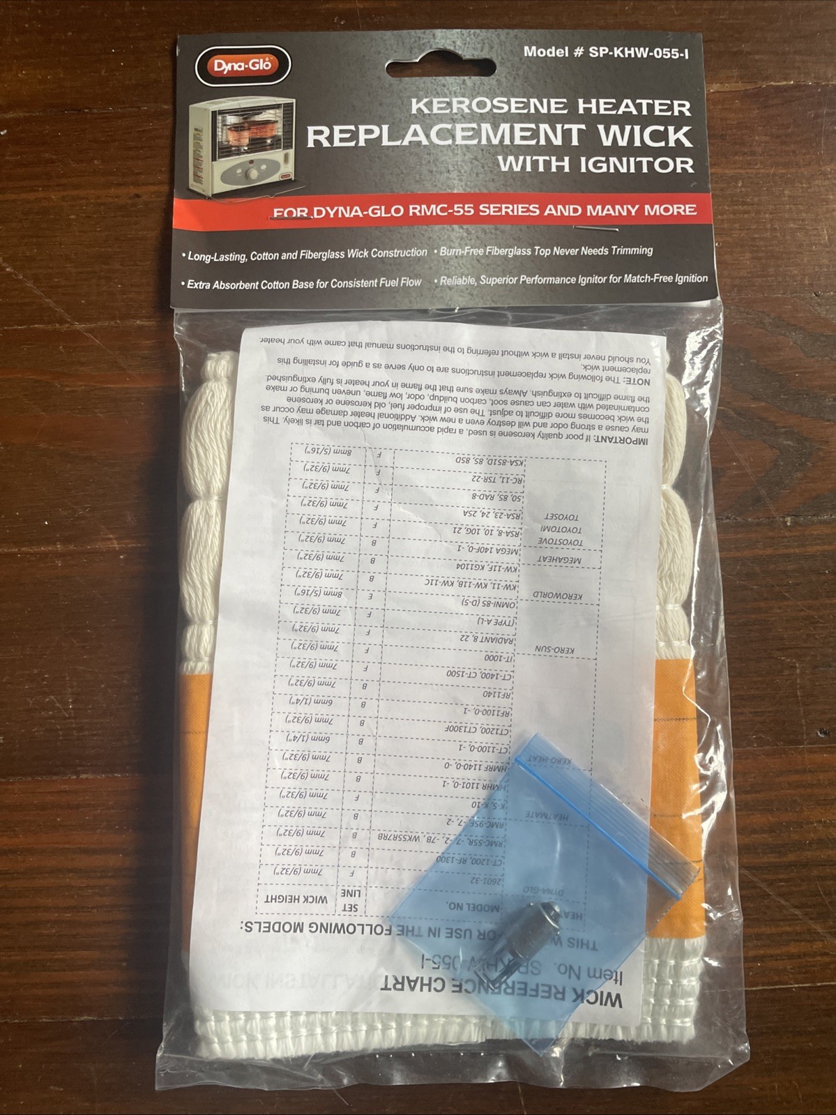Dyna-Glo Heater Replacement Wick W/Ignitor SPKHW0561 NEW IN PACKAGE DH200 gallery