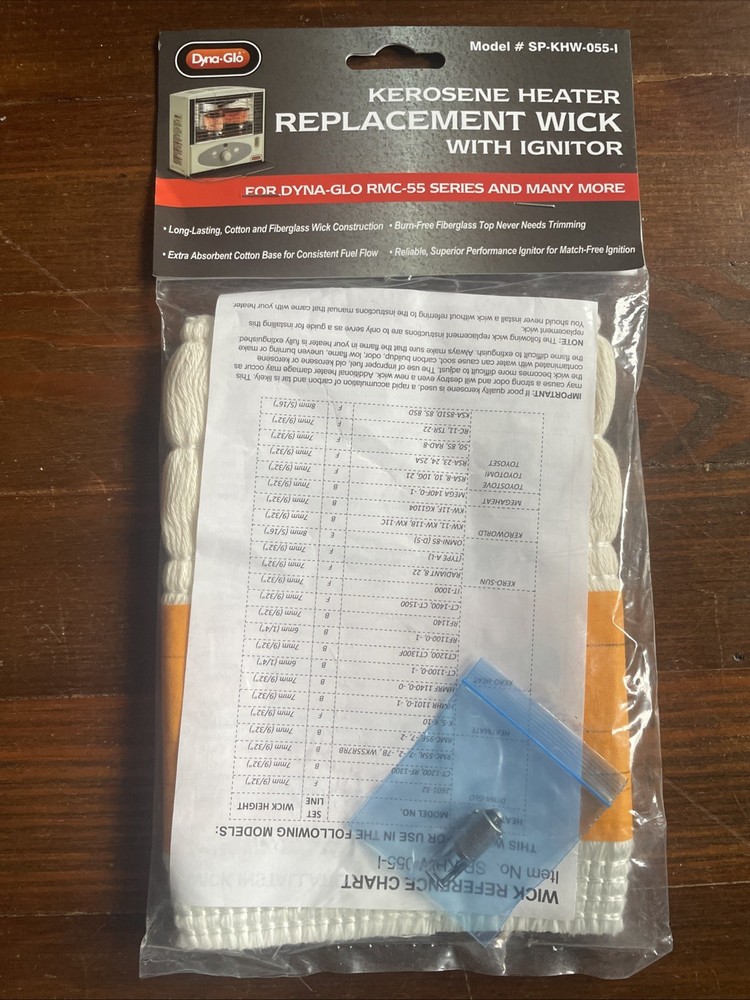 Dyna-Glo Heater Replacement Wick W/Ignitor SPKHW0561 NEW IN PACKAGE DH200