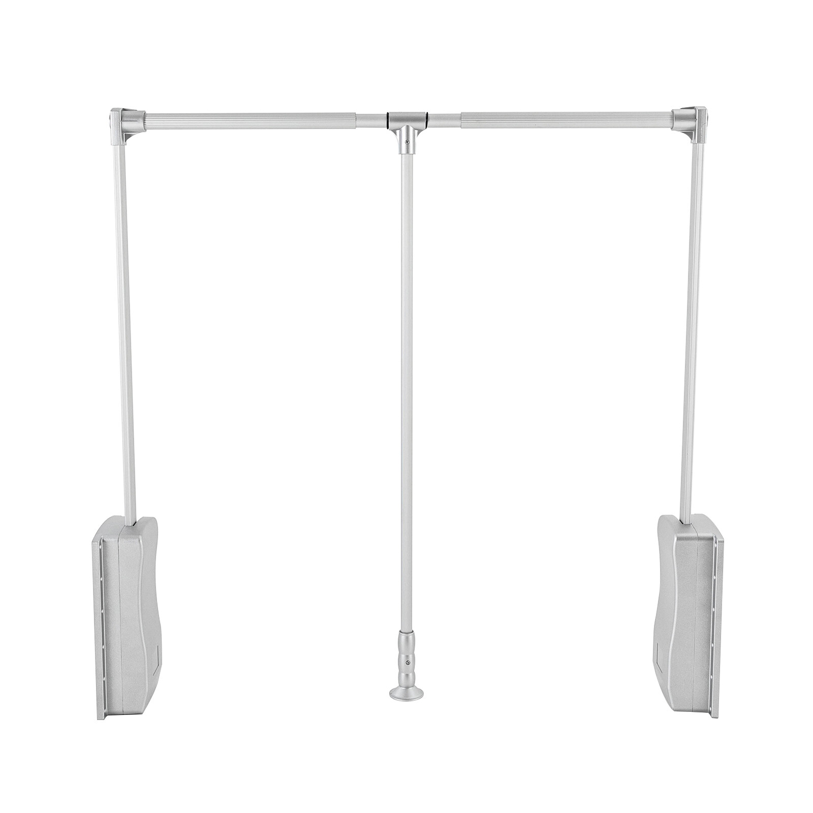 Pull Down Adjustable Side Mounted Closet Rod Clothes Hanging Rod 10 Kg/ 22lbs gallery