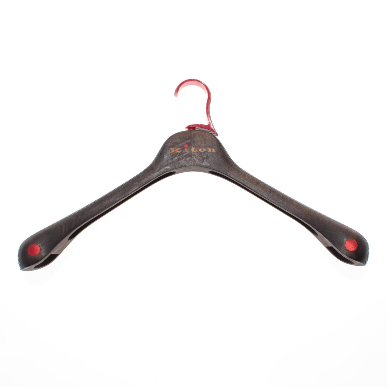 Kiton Sport Coat Hanger in Brown with Black and Red Details Toscanini gallery